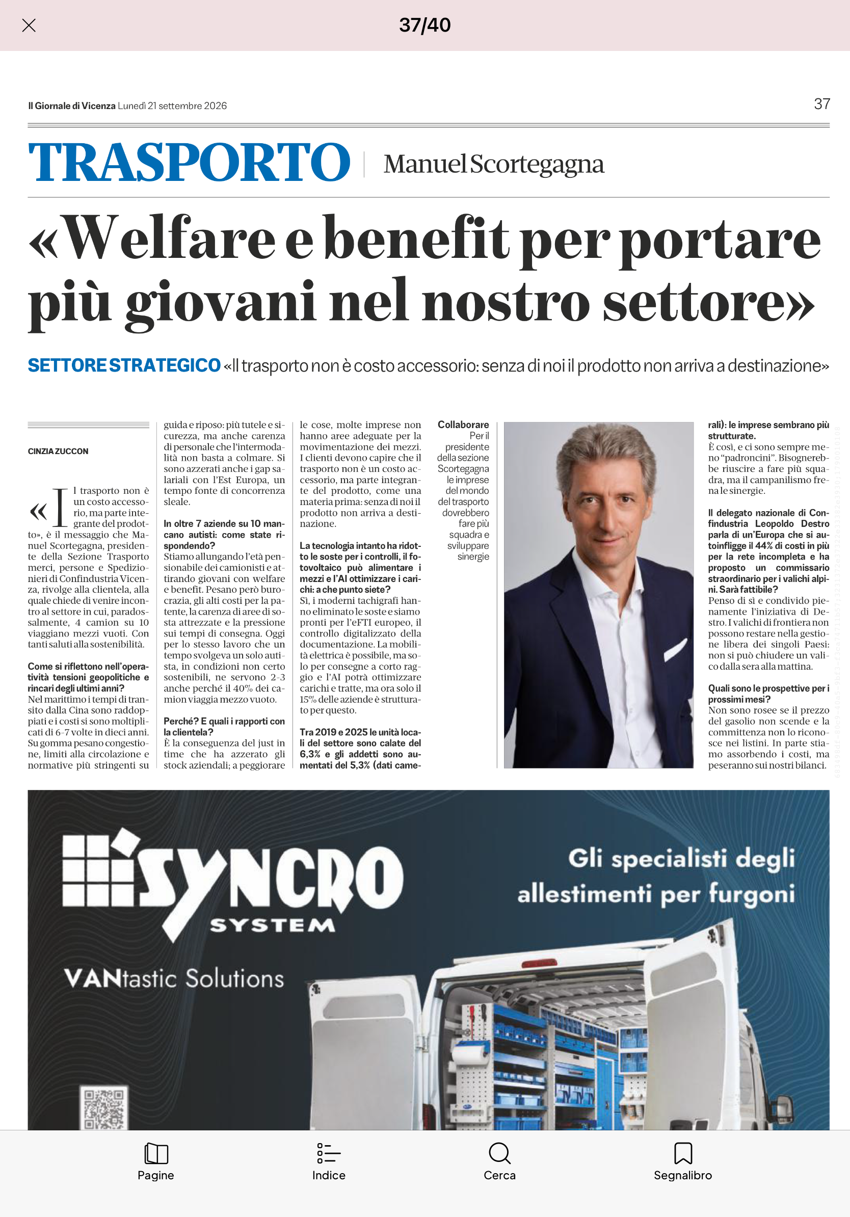 Il Giornale di Vicenza IMG_1343_403_1.PNG (Art. corrente, Pag. 1, Foto evidenza)